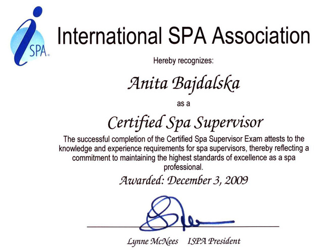 Certyfikat ISPA